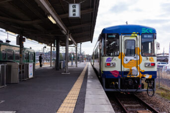 信楽高原鉄道信楽線・貴生川駅（滋賀県：2015年12月）