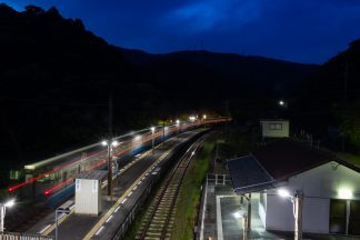 JR高徳線・阿波大宮駅（徳島県：2016年5月）