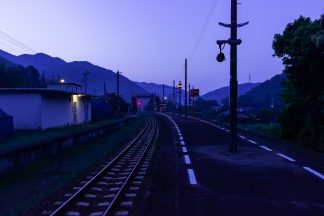 JR高徳線・阿波大宮駅(徳島県:2016年5月)