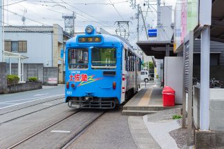 とさでん交通伊野線・伊野停留場(高知県:2016年5月)