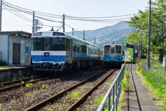JR予讃線・下宇和駅（愛媛県：2016年5月）