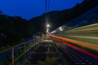 JR土讃線・土佐穴内駅(高知県:2016年5月)
