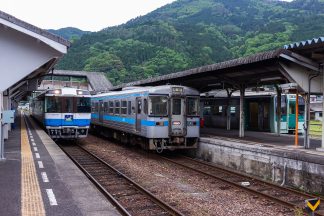 JR土讃線・阿波池田駅（徳島県：2016年5月）