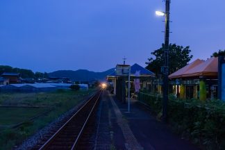 土佐くろしお鉄道中村線・土佐入野駅・特急「南風」(高知県:2016年5月)