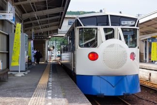 土佐くろしお鉄道中村線・窪川駅・新幹線ホビートレイン(高知県:2016年5月)