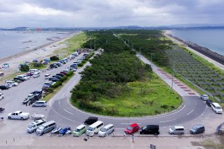 房総半島・富津岬展望台(千葉県:2016年7月)