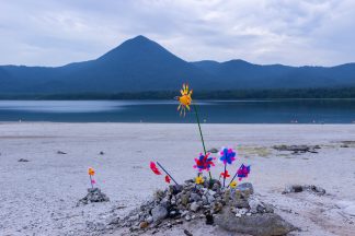 津軽半島・恐山・宇曽利山湖（青森県：2016年8月）