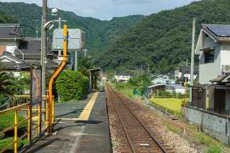 JR福塩線・下川辺駅（広島県：2016年10月)