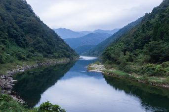 JR三江線・宇津井～石見都賀間（島根県：2016年10月)