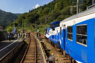 JR木次線・出雲坂根駅(島根県:2016年10月)