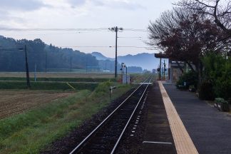 北条鉄道北条線・播磨横田駅（兵庫県：2016年11月)