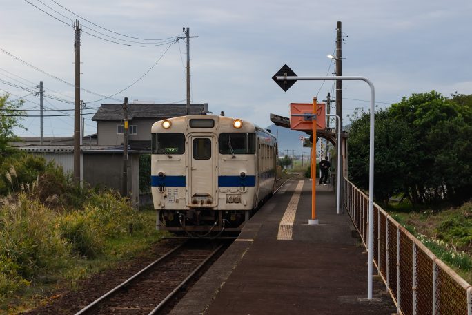 JR日南線・南方駅（宮崎県：2016年12月)