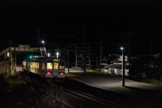 肥薩おれんじ鉄道・上田浦駅（熊本県：2016年12月）
