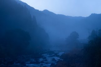 人吉市・胸川付近（熊本県：2017年1月）