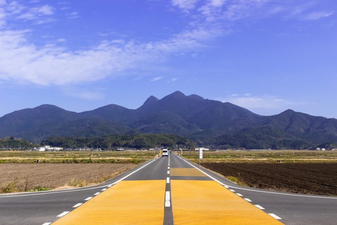 薩摩半島・金峰山（鹿児島県：2017年1月）