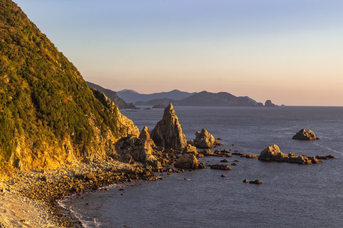 薩摩半島・野間岬（鹿児島県：2017年1月）