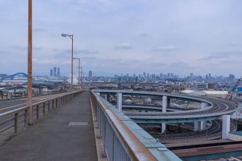 大阪港・千本松大橋（大阪府：2017年3月）