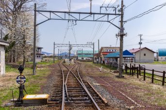 弘南鉄道弘南線・田舎館駅（青森県：2017年4月）