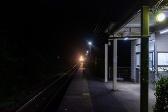京都丹後鉄道宮舞線・丹後神崎駅（京都府：2020年8月）