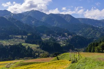 小代付近から望む鉢伏山（兵庫県：2020年9月）