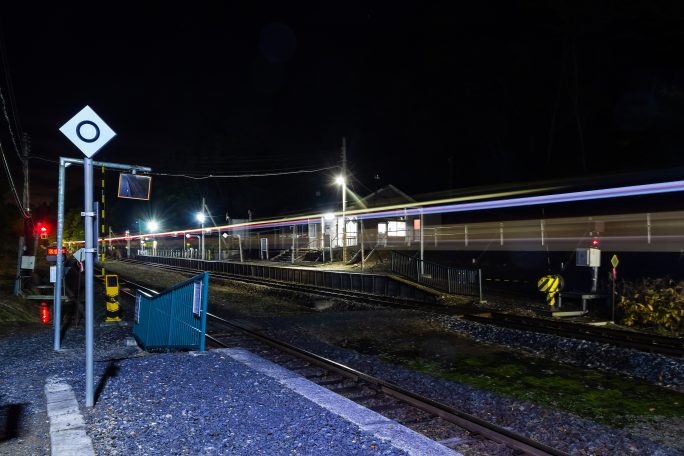 JR宗谷本線・塩狩駅（北海道：2020年10月）