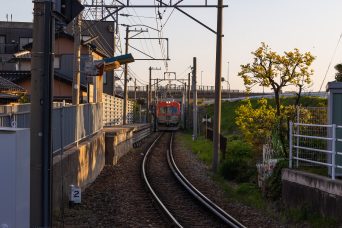 北陸鉄道浅野川線・磯部駅（石川県：2021年4月）