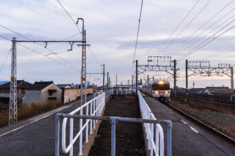 JR飯田線・下地駅（愛知県：2021年12月）