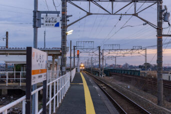 JR飯田線・下地駅（愛知県：2021年12月）