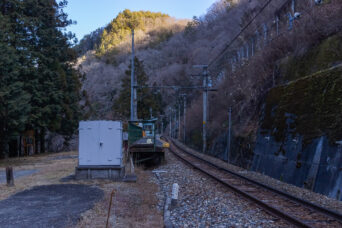 JR飯田線・金野駅（長野県：2022年1月）