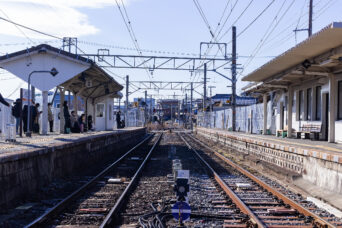 JR飯田線・伊那松島駅（長野県：2022年1月）
