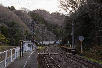 JR伯備線・布原駅（岡山県：2022年3月）
