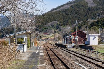 JR芸備線・矢神駅（岡山県：2022年3月）