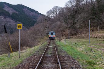 JR芸備線・内名駅（広島県：2022年3月）