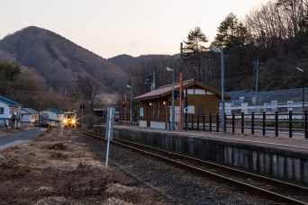 JR木次線・三井野原駅（島根県：2022年3月）