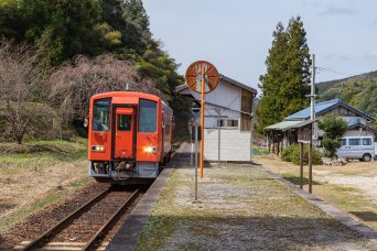 JR木次線・下久野駅（島根県：2022年3月）
