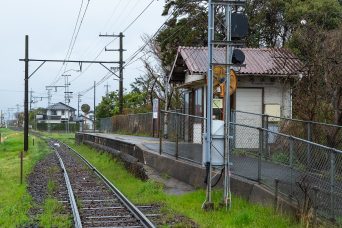一畑電車大社線・高浜駅（島根県：2022年3月）