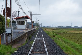 一畑電車北松江線・大寺駅（島根県：2022年3月）