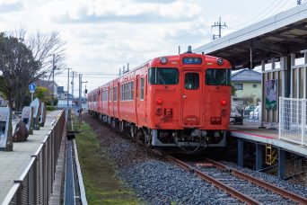 JR境線・境港駅（鳥取県：2022年4月）