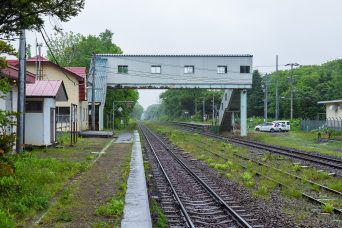 JR函館本線・駒ケ岳駅（北海道：2022年5月）