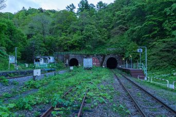 JR室蘭本線・小幌駅（北海道：2022年5月）