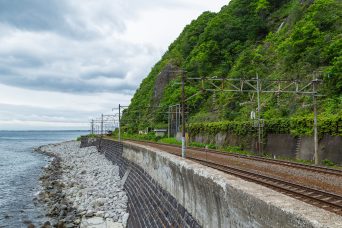 JR函館本線・張碓駅跡（北海道：2022年5月）