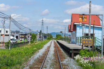 JR石北本線・南永山駅（北海道：2022年6月）