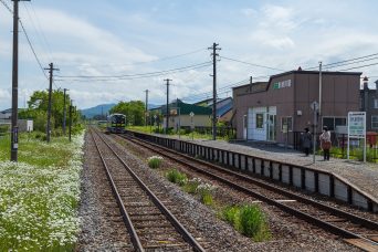 JR石北本線・東旭川駅（北海道：2022年6月）