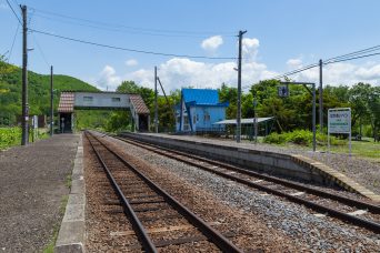 JR石北本線・中愛別駅（北海道：2022年6月）