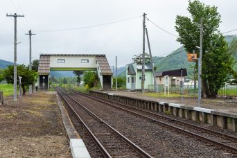 JR石北本線・瀬戸瀬駅（北海道：2022年6月）