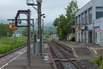 JR石北本線・生田原駅（北海道：2022年6月）