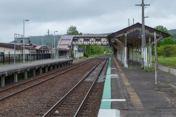 JR石北本線・留辺蘂駅（北海道：2022年6月）