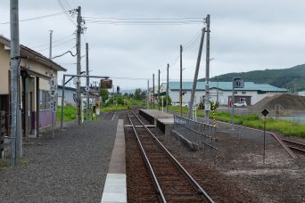 JR石北本線・東相内駅（北海道：2022年6月）