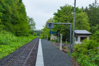 JR石北本線・西女満別駅（北海道：2022年6月）