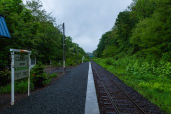 JR石北本線・西女満別駅（北海道：2022年6月）